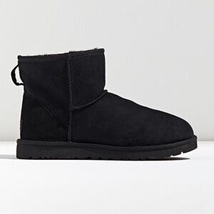 UGG Classic Mini Boot- Black Sherpa Uggs